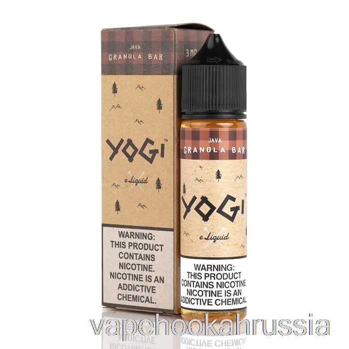 Vape Russia Java батончик мюсли - жидкость для электронных сигарет для йоги - 60 мл 3 мг